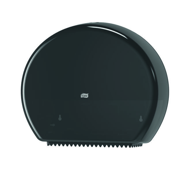 554008 - Toiletpapier dispenser kunststof 13,3 x 43,7 x 36 cm zwart jumbo TORK