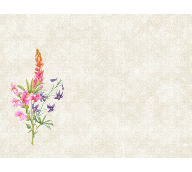 195835 - Placemat 30 x 40 floret 5 x 100