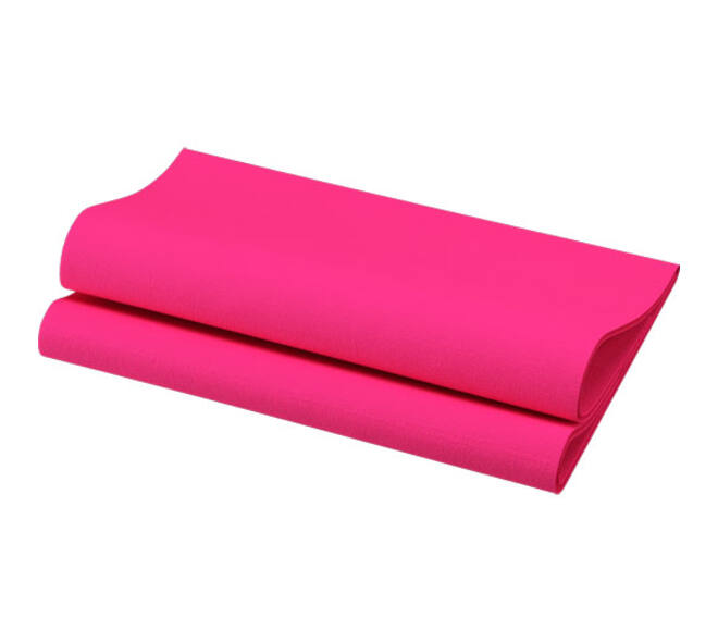 201153 - Servetten 40 x 40 cm BIO Dunisoft 1/4 vouw fuchsia