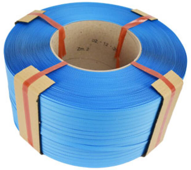 Omsnoeringsband PP 12 mm x 3000 mtr blauw 0.55 kern 200