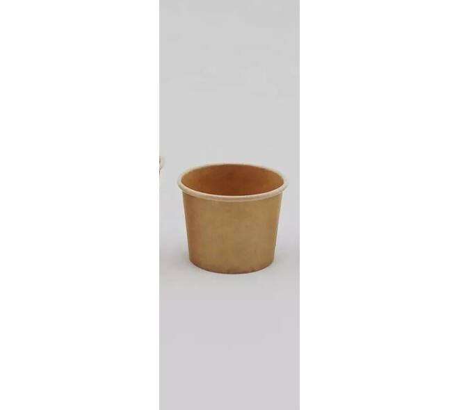 Bak bruinkraft/PE rond ø 61,5/48 mm 80 ml