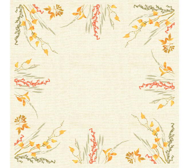 200744 - Napperons dunisilk 84x84cm fall beauty
