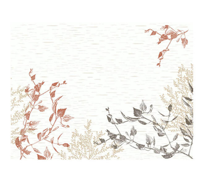 228818 - Placemats papier 30 x 40 cm Woodland