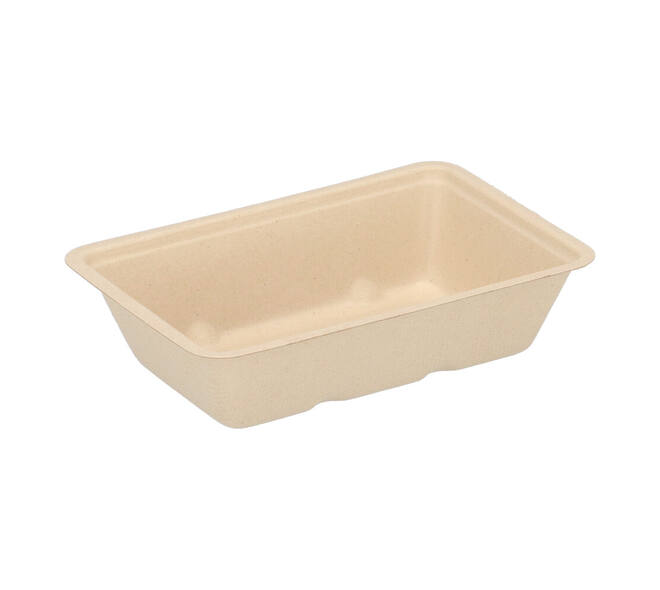 Snackbak Suikerriet 143 x 96 x 35 mm beige A9
