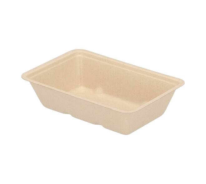 Snackbak Suikerriet 143 x 96 x 35 mm beige A9