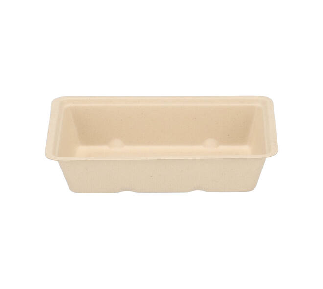 Snackbak Suikerriet 162 x 111 x 35 mm beige A13
