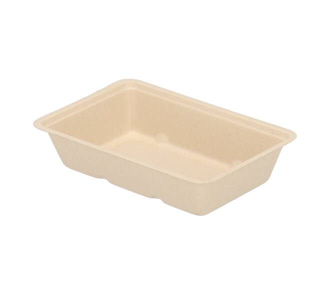 Snackbak Suikerriet 162 x 111 x 35 mm beige A13