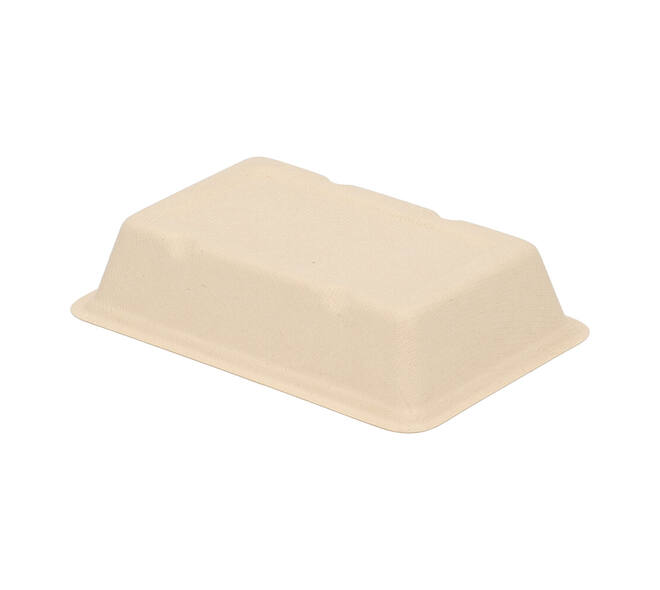 Snackbak Suikerriet 162 x 111 x 35 mm beige A13