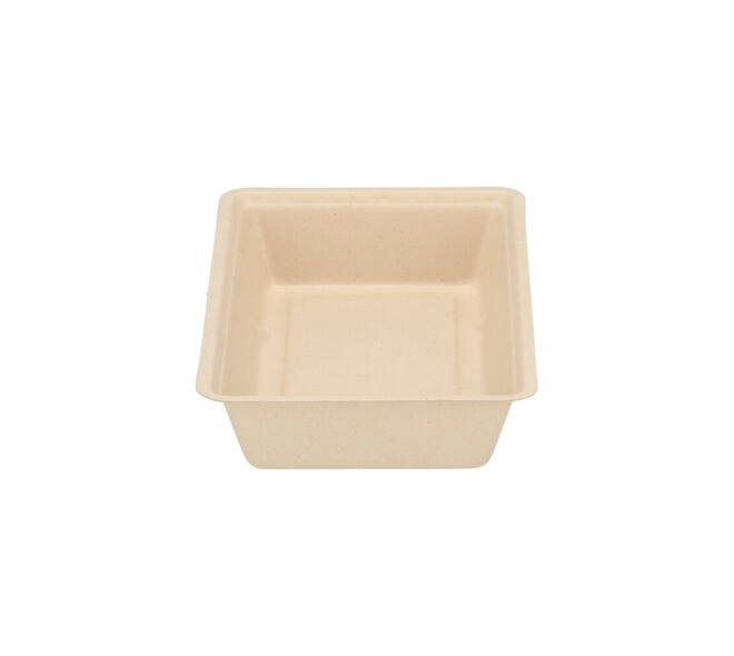 Snackbak Suikerriet 190 x 120 x 35 mm beige A14