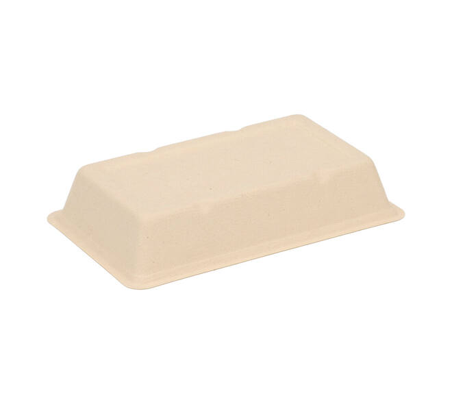 Snackbak Suikerriet 190 x 120 x 35 mm beige A14