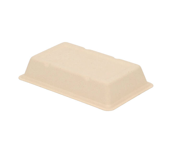 Snackbak Suikerriet 190 x 120 x 35 mm beige A14