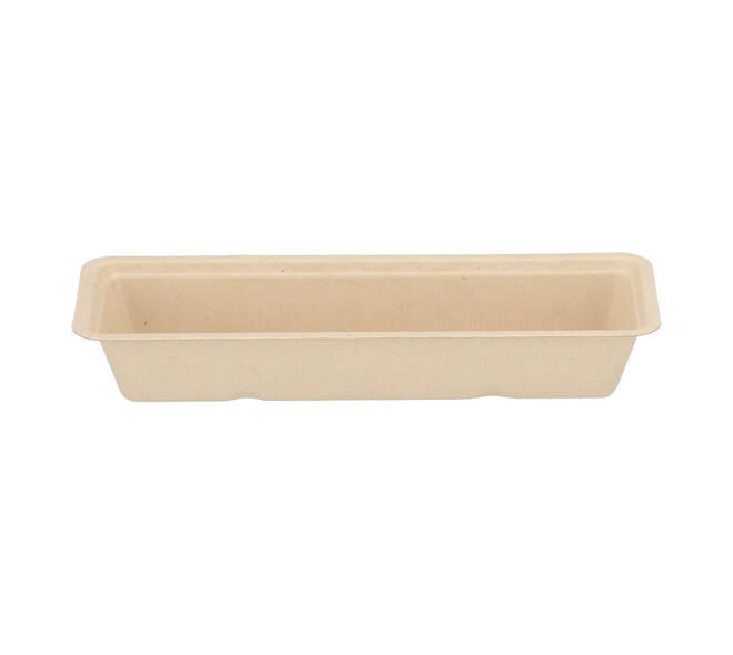 Snackbak Suikerriet 201 x 71 x 34 mm beige A16
