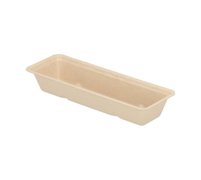 Snackbak Suikerriet 201 x 71 x 34 mm beige A16