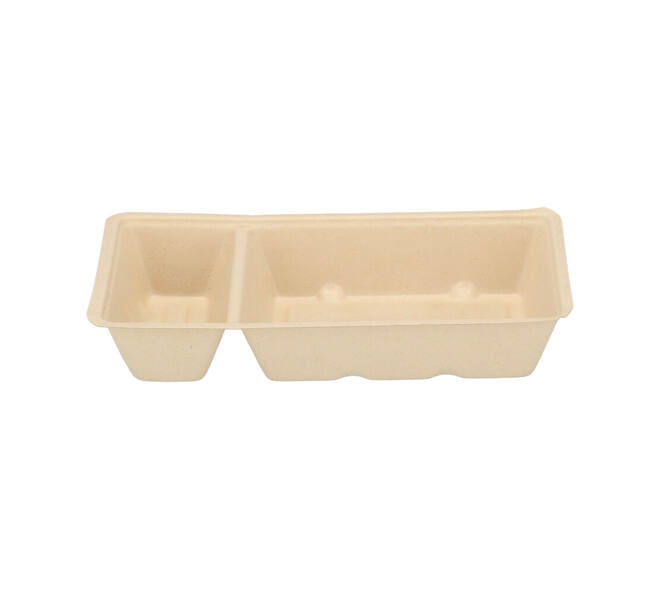 Snackbak Suikerriet 204 x 121 x 35 mm beige A20 (A14+1)
