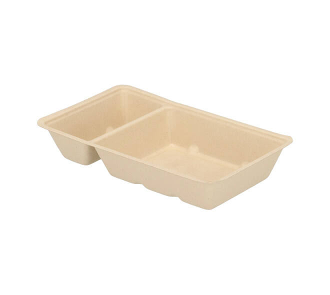 Snackbak Suikerriet 204 x 121 x 35 mm beige A20 (A14+1)