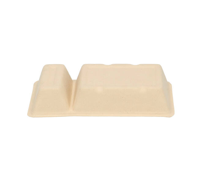 Snackbak Suikerriet 204 x 121 x 35 mm beige A20 (A14+1)