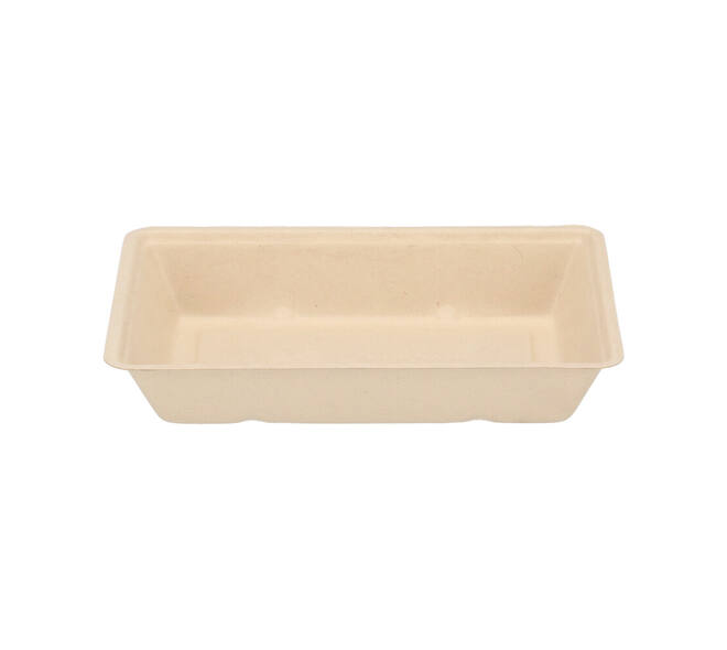 Snackbak Suikerriet 202 x 143 x 35 mm beige A50