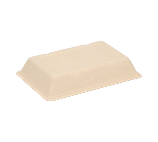Snackbak Suikerriet 202 x 143 x 35 mm beige A50