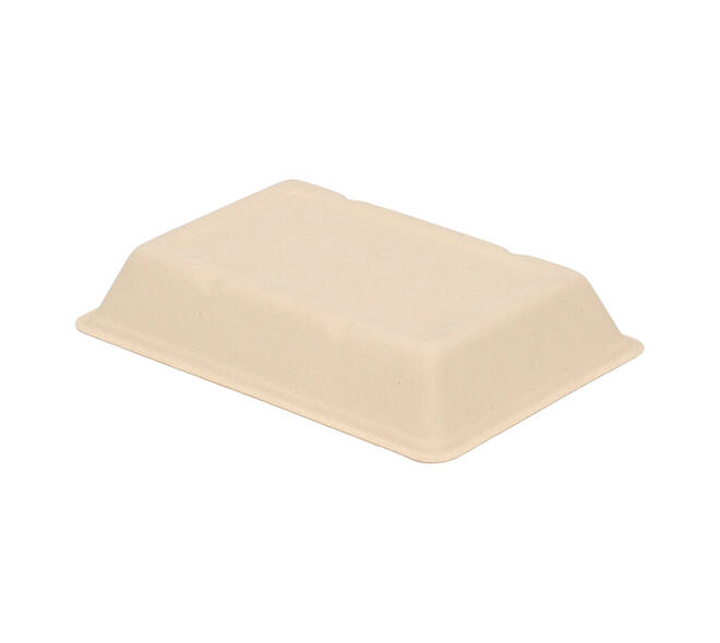 Snackbak Suikerriet 202 x 143 x 35 mm beige A50
