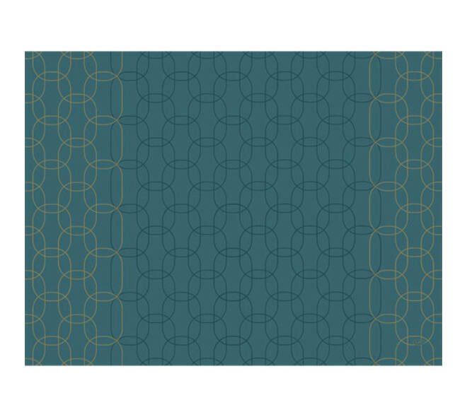 204444 - Placemat 30 x 40 cm papier golden deco