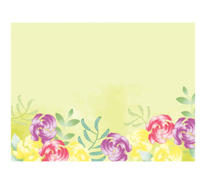 206402 - Placemat papier 30 x 40 cm Soft Tropics