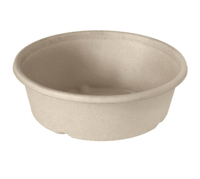 198930 - Bowl bagasse ecoecho 194 x194 x 53 mm naturel - 900 cc
