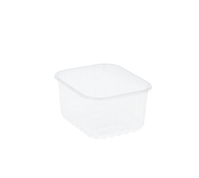 AardbeienBak PP B9 hoog 143x120x75mm transparant