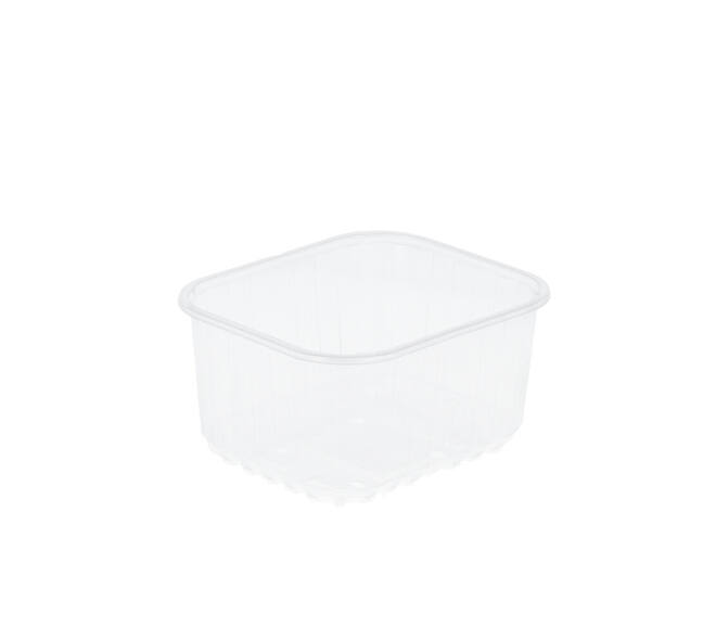 AardbeienBak PP B9 hoog 143x120x75mm transparant