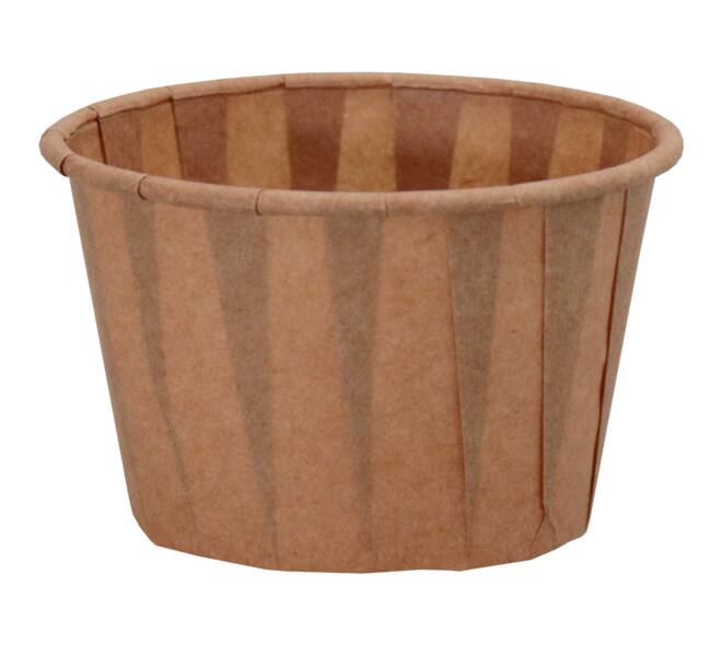 Portiecup bruin 2oz/55ml FSC