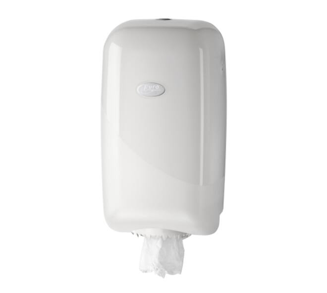 Poetspapier dispenser wit mini