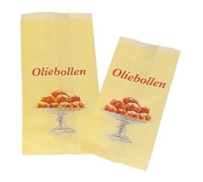 Zak ersatz 0,5 pond (4stuks) wit "geel oliebollen"