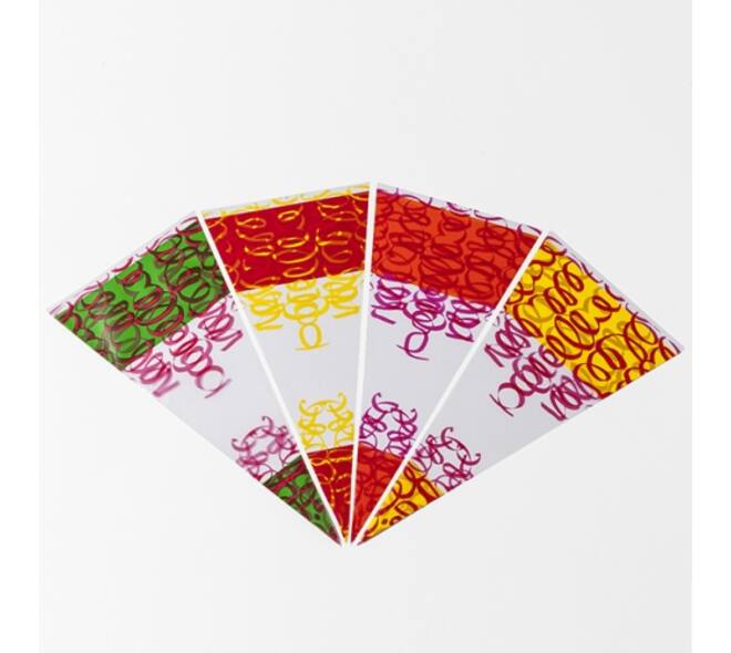 Puntzak PP 18 x 37 cm fiesta party geel/rood
