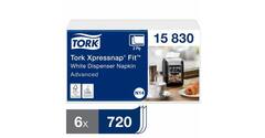 15830 - Dispenserservet recycled papier 21,3 x 16,5 cm wit 2-laags multifold Z TORK