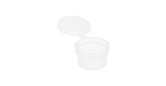 Covercup PP ø49/28 transparant 28 ml rond