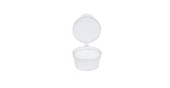 Covercup PP ø61/30 transparant 50 ml rond