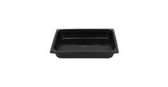 Gastrobak PP 1/2 G50 rechthoekig 325 x 265 x 50 mm zwart 3300 cc