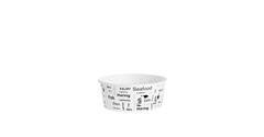 Bucket karton rond ø 17,5 cm 42oz "enjoy fish"
