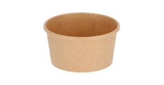 Bak bruinkraft/PE rond Ø  96/48 mm 200 ml  6oz  - 230 - MBP