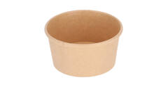 Bak bruinkraft/PE rond Ø  96/48 mm 200 ml  6oz  - 230 - MBP