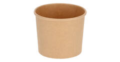 Bak bruinkraft/PE rond Ø  96/75 mm 350 ml  12oz  - 380