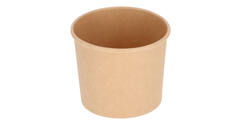 Bak bruinkraft/PE rond Ø  96/75 mm 350 ml  12oz  - 380