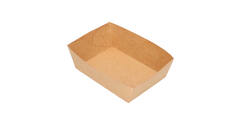 Bakjes bruinkraft/PE 90 x 64 x 32 mm - A7