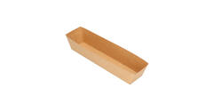 Bakjes bruinkraft/PE 175 x 38 x 37 mm - A16