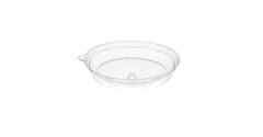 188061 - Deksel 100% rPET tbv Bowl bagasse169212 - 212x212x37 mm transparantl