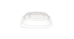 192516 - Deksel RPET BioPak tbv Bagasse Octaview 188142 - 1000 cc -  transparantl