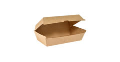 193725 - Box FSC Clam large 205 x 107 x 79 mm - 1100 cc naturel