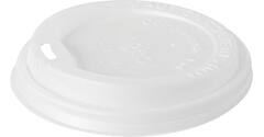170637 - Deksel CPLA SIP Flat tbv Cup 350 cc Various - wit