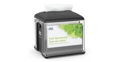 272808T - Servet dispenser kunststof 14,9 x 14,9 x 15,7 cm zwart leaf design TORK