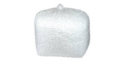 Afvalzak HDPE 75/35 x 155 cm transparant 10 my los