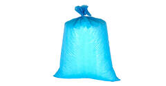 Afvalzak HDPE 80 x 120 cm blauw T30 op rol (á 20 st)